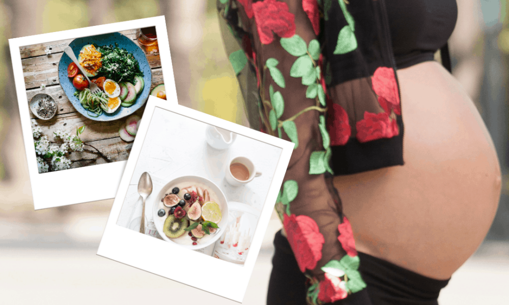 healthy nutrition nah gesunde Ernährung in der Schwangerschaft