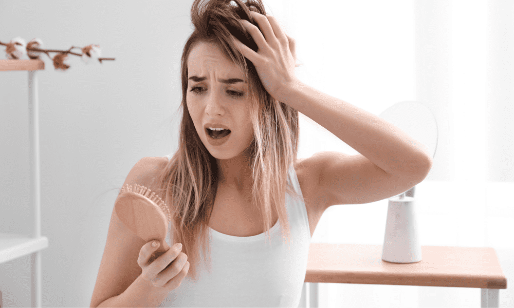 hair loss while breastfeeding
